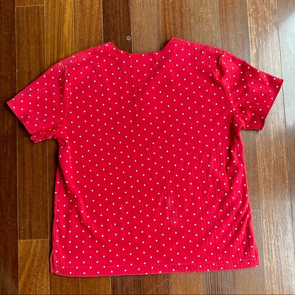 Vintage | Henley Polka Dot Shirt - Picture 3 of 7